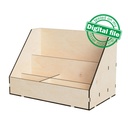 DXF, SVG Files for Laser Desktop Organizer Box, Drawer Storage, Display for Craft Tools, Paper, Magazine, Material 1/8"(3.2mm)