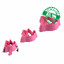 Dove Bird, cute pets collection, 3 Sizes, Digital STL File For 3D Printing, Polymer Clay Cutter, Earrings, Cookie, sharp, strong edge