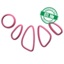 Full neck organic style # 2, Digital STL File For 3D Printing, Polymer Clay Cutter, Jewelry making tools, Necklace, 5 different designs