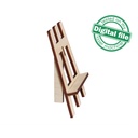 SVG, DXF, PDF Laser cut files Mini Easel Stand for Tiered Tray Decor, Two different design for Glowforge lasers, Material thickness 3.2 mm