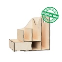 DXF, SVG Files for Laser Desktop Organizer Box, Drawer Storage, Display for Craft Tools, Paper, Magazine, Material 1/8"(3.2mm)
