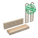 DXF files for laser Box Symphony Vector projects for CNC router and laser cutting, svg Files, cnc Cut Vector, Plywood or MDF, laser carving