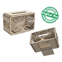 DXF, SVG files for laser cutting Wedding card box, Family tree, money box, Engagement Box, Wedding Decor, Piggy bank, Material 1/8''(3.2 mm)
